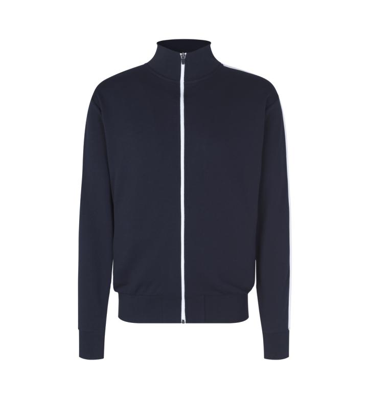 Sweat-Cardigan | Kontrast