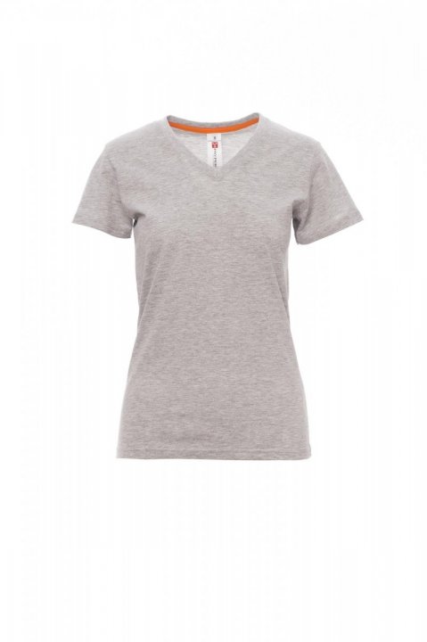V-Neck Lady Melange T-Shirt