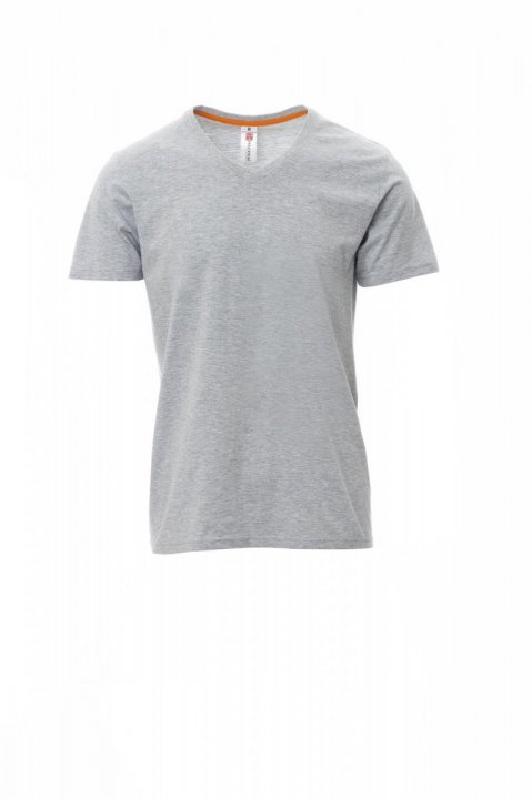 V-Neck Melange T-Shirt