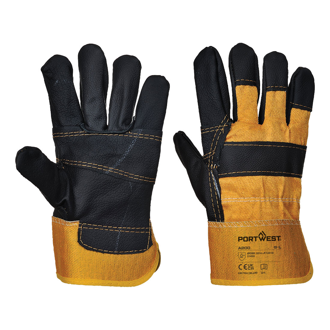 Möbelleder Handschuh