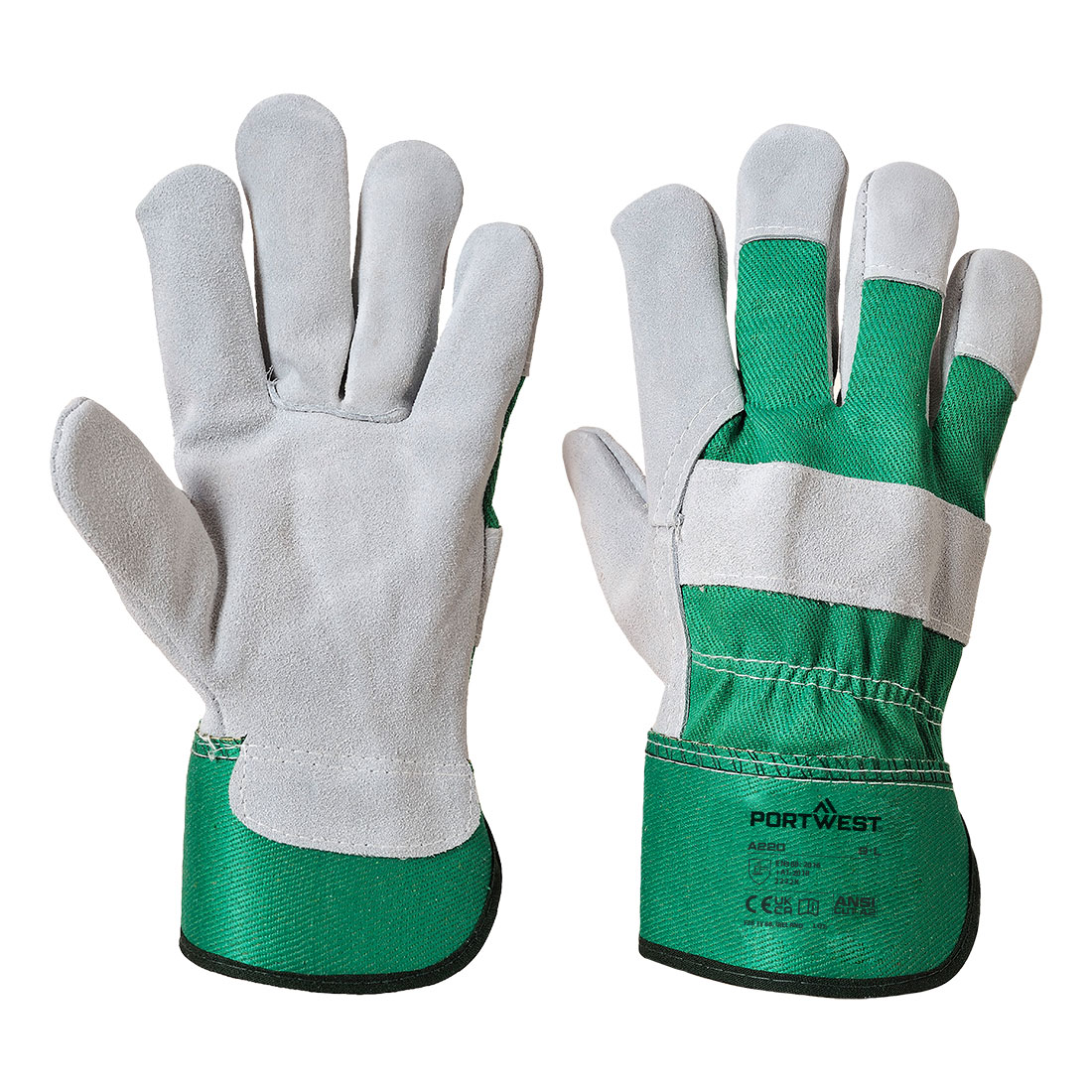 Premium Chrome Rigger Handschuh