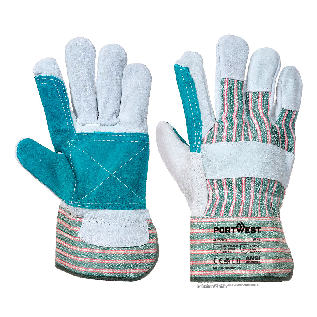 Double Palm Rigger Handschuh
