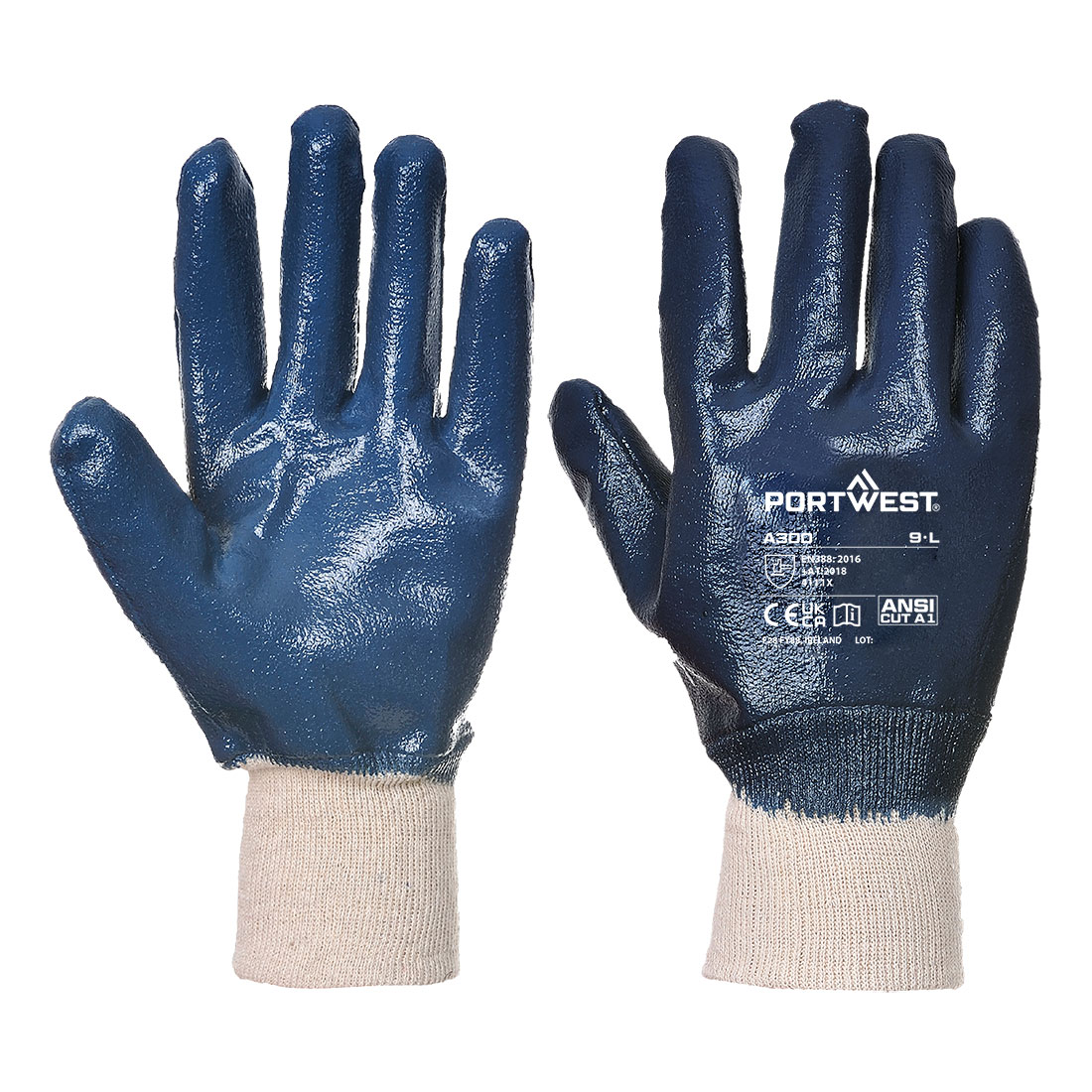 Nitrilhandschuh Mit Strickbund