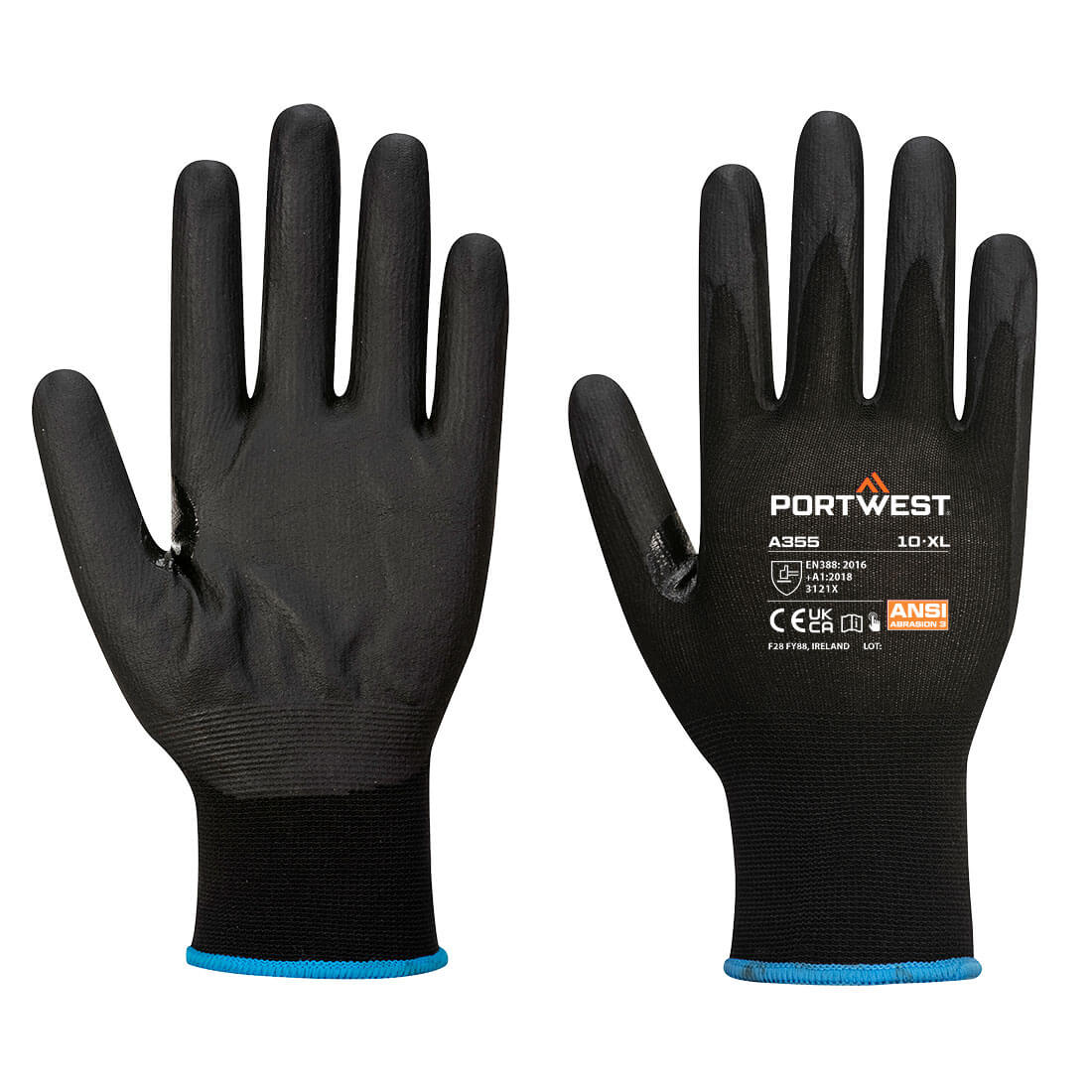 NPR15 Nitril-Schaumstoff-Touchscreen-Handschuh PK12