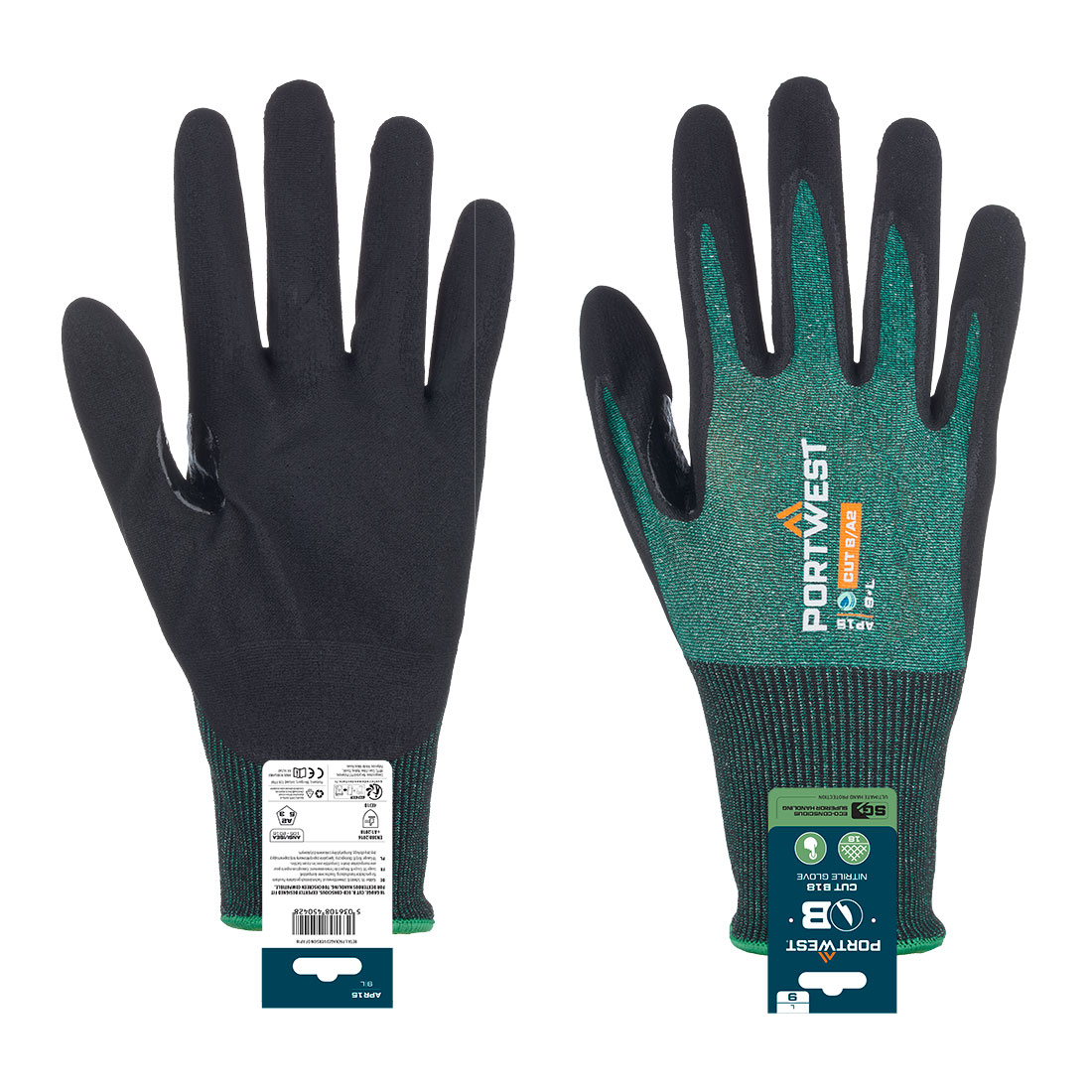 SG Cut B18 Nitril-Handschuh (Einzelhandelsverpackung)