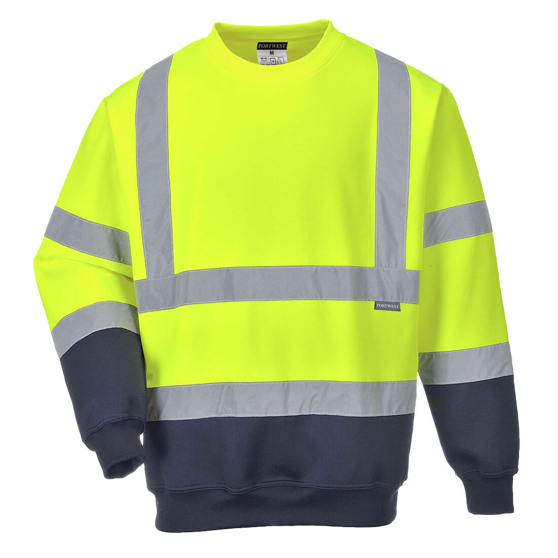 Hi-Vis Kontrast Sweatshirt