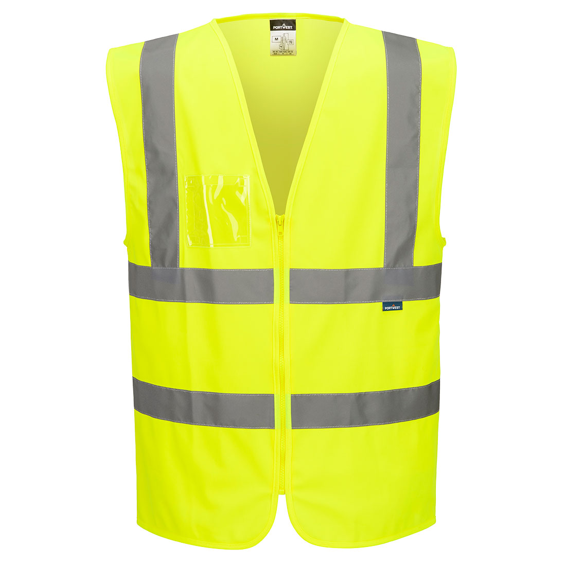 Hi-Vis Zipped Band and Brace Vest