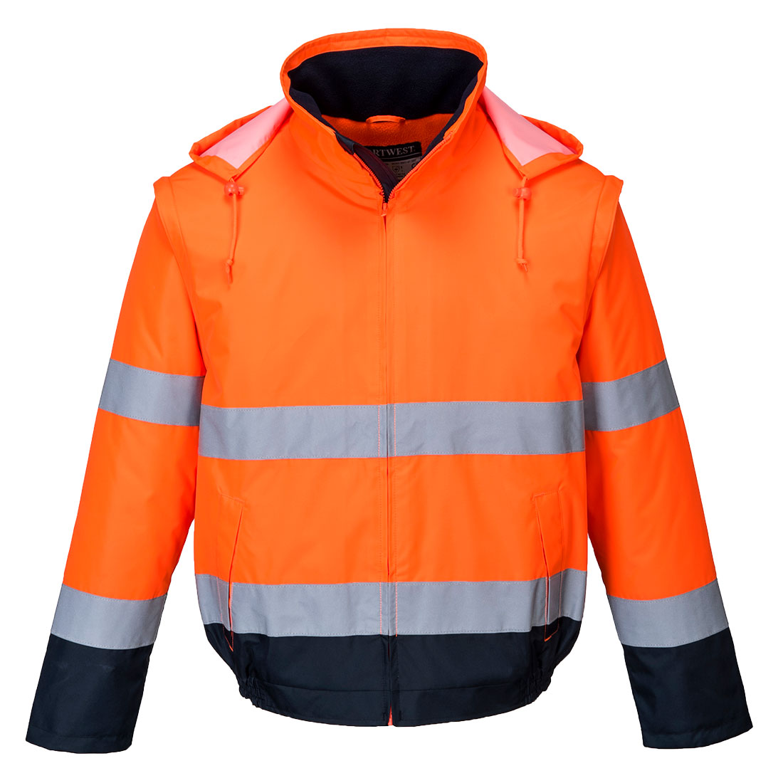 Leichte Hi-Vis Kontrast 2-in-1 Pilotjacke Essential