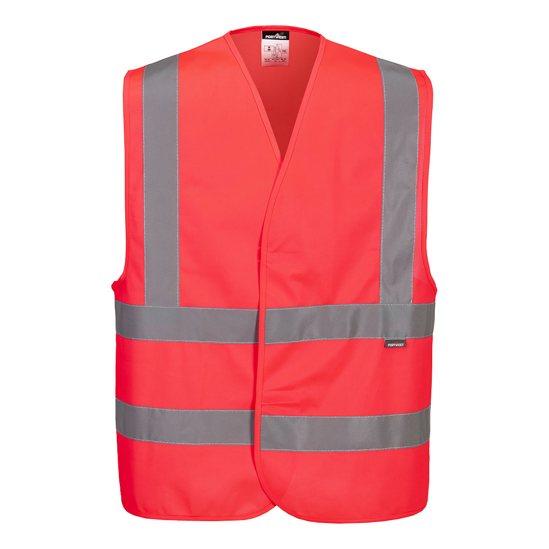 Hi-Vis Weste mit Schulterreflexband