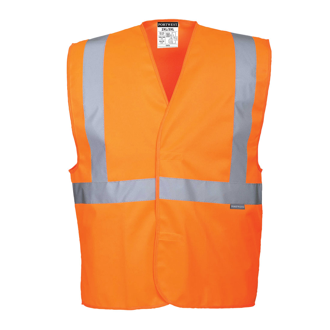 Hi-Vis Weste mit Schulterreflexband