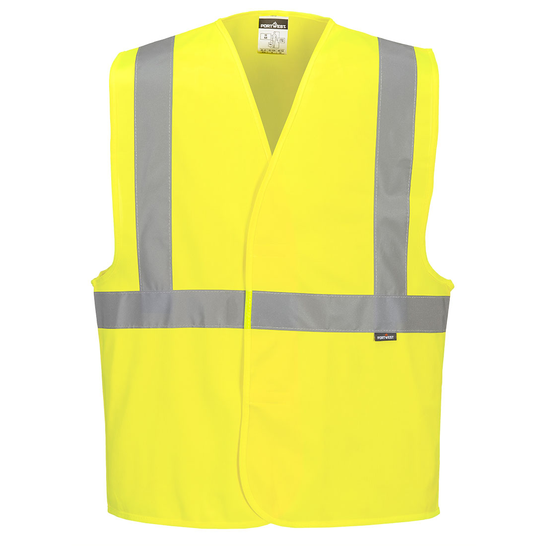 Hi-Vis Weste mit Schulterreflexband