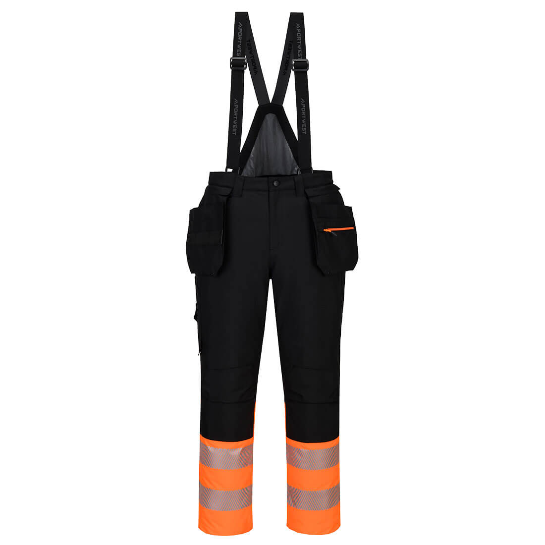 DX4 Hi-Vis Winter Latzhose Klasse 1