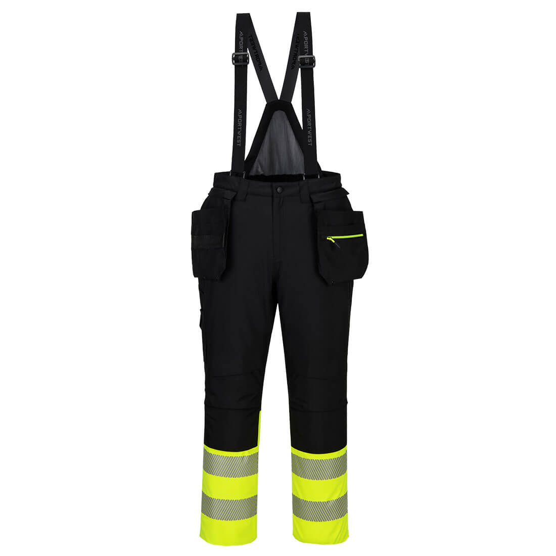 DX4 Hi-Vis Winter Latzhose Klasse 1