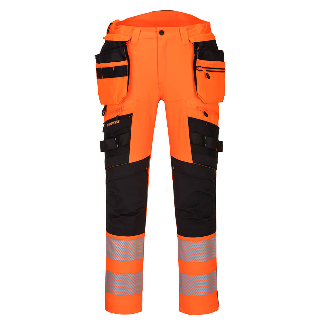 DX4 Hi-Vis Bundhose mit abnehmbaren Holstertaschen