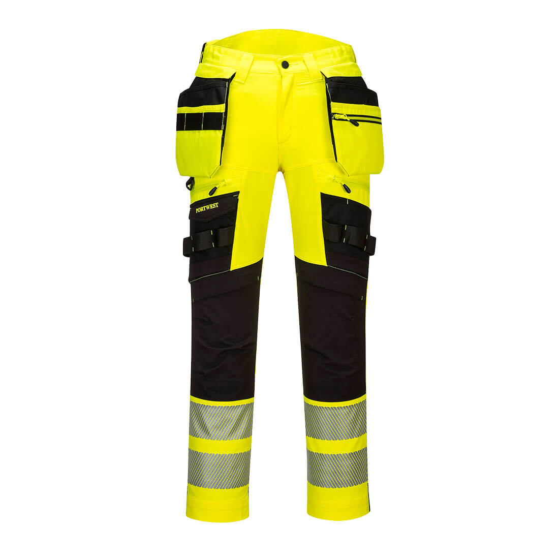 DX4 Hi-Vis Bundhose mit abnehmbaren Holstertaschen