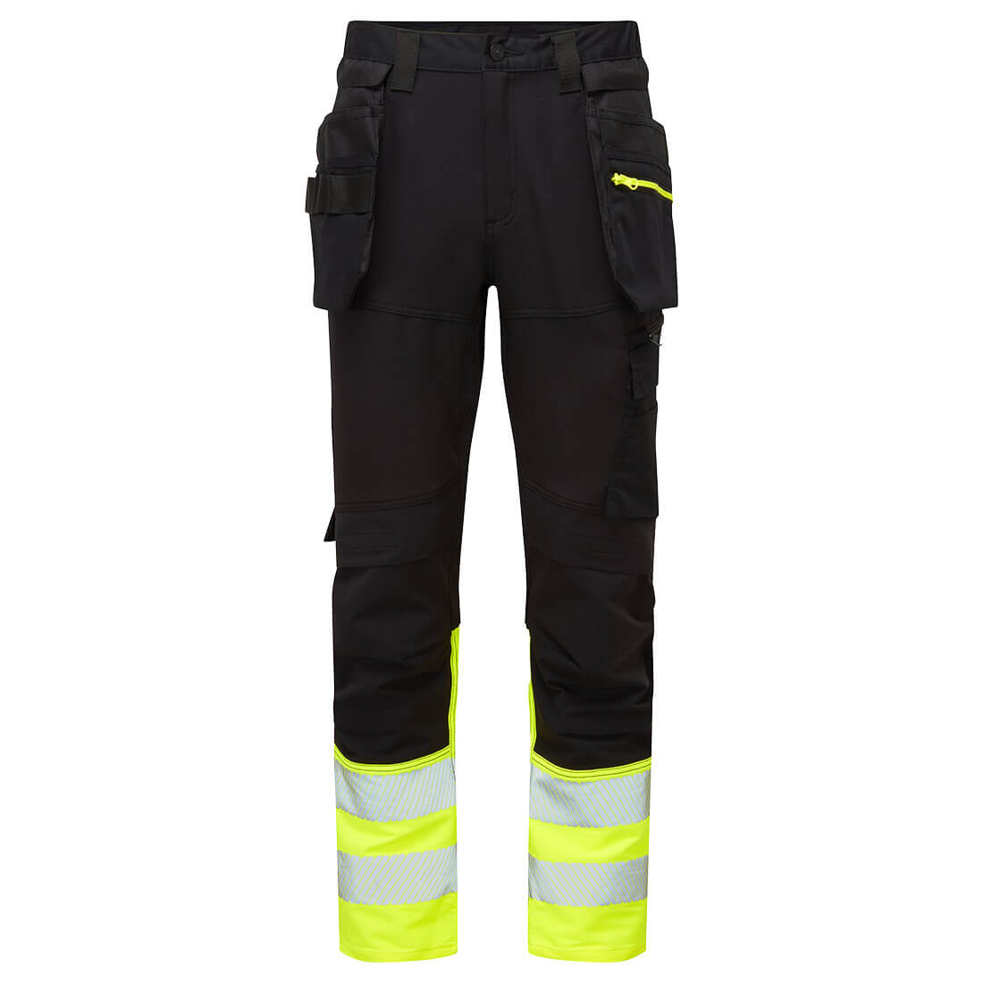 DX4 Hi-Vis Bundhose mit abnehmbaren Holstertaschen Klasse 1