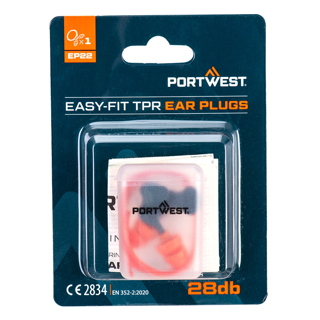 Easy Fit TPR kabelgebundener Gehörschutzstöpsel (1 Paar)