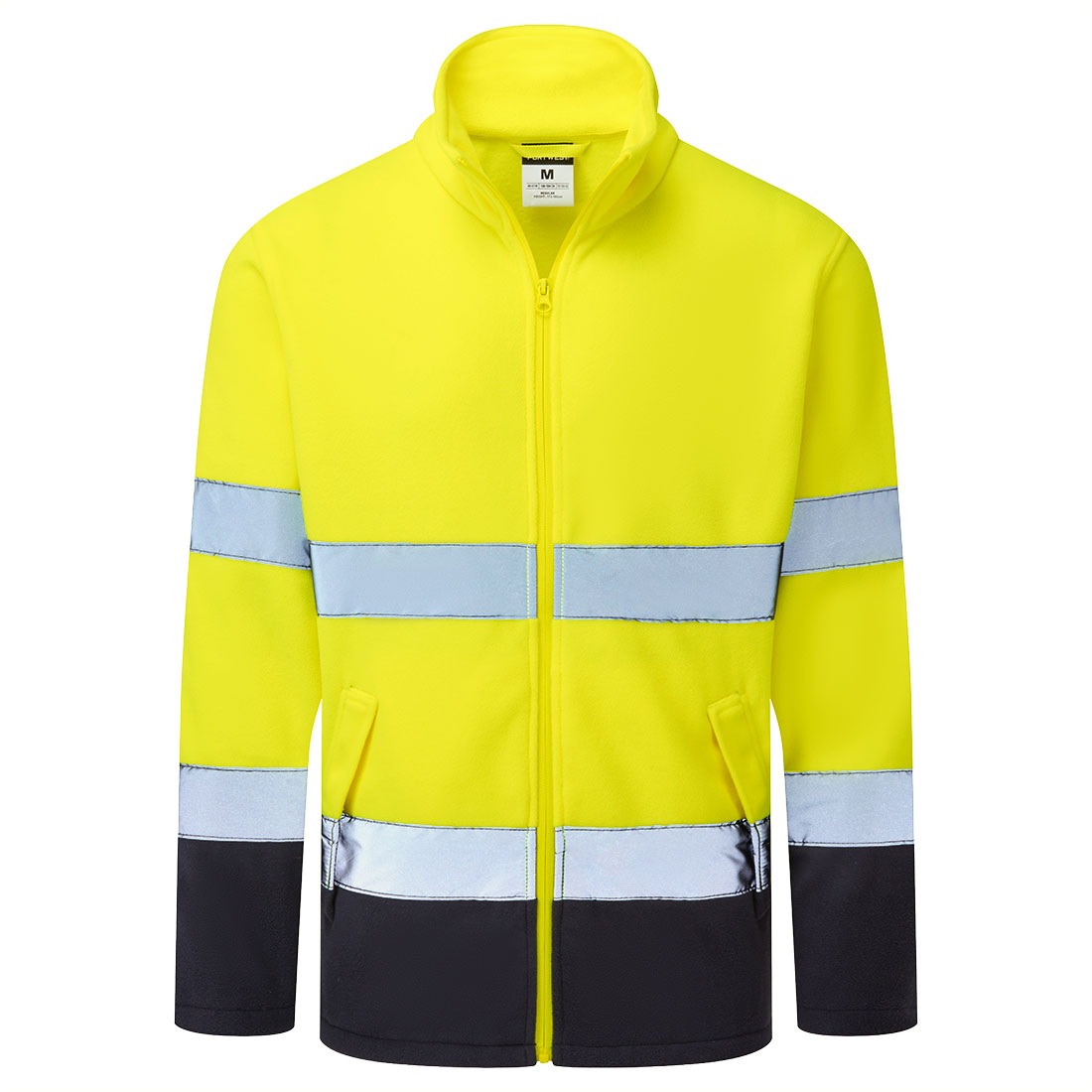 ES1 Essential Hi-Vis Contrast Fleece