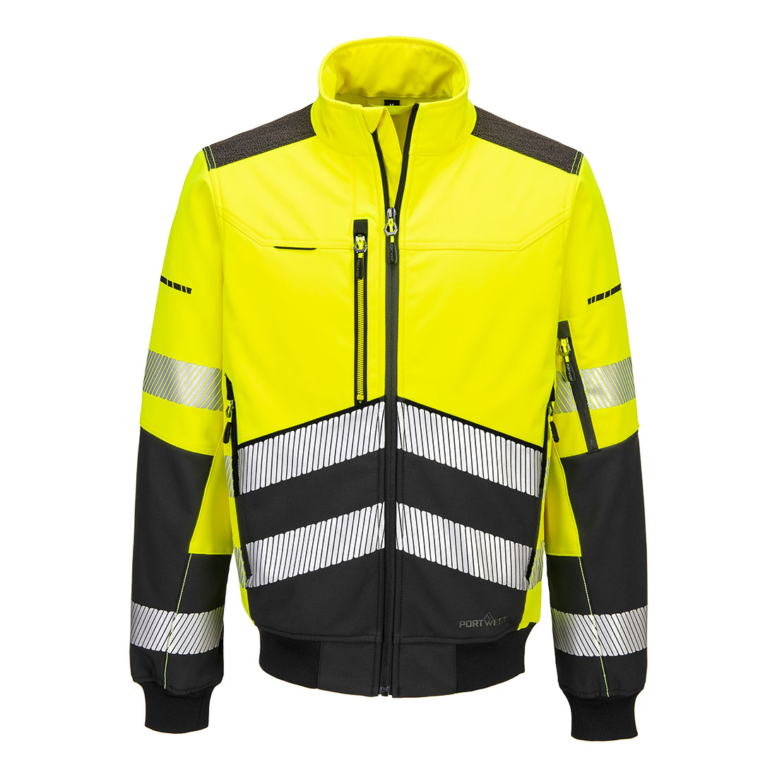 EV4 Hi-Vis Softshell Pilotjacke (3L)