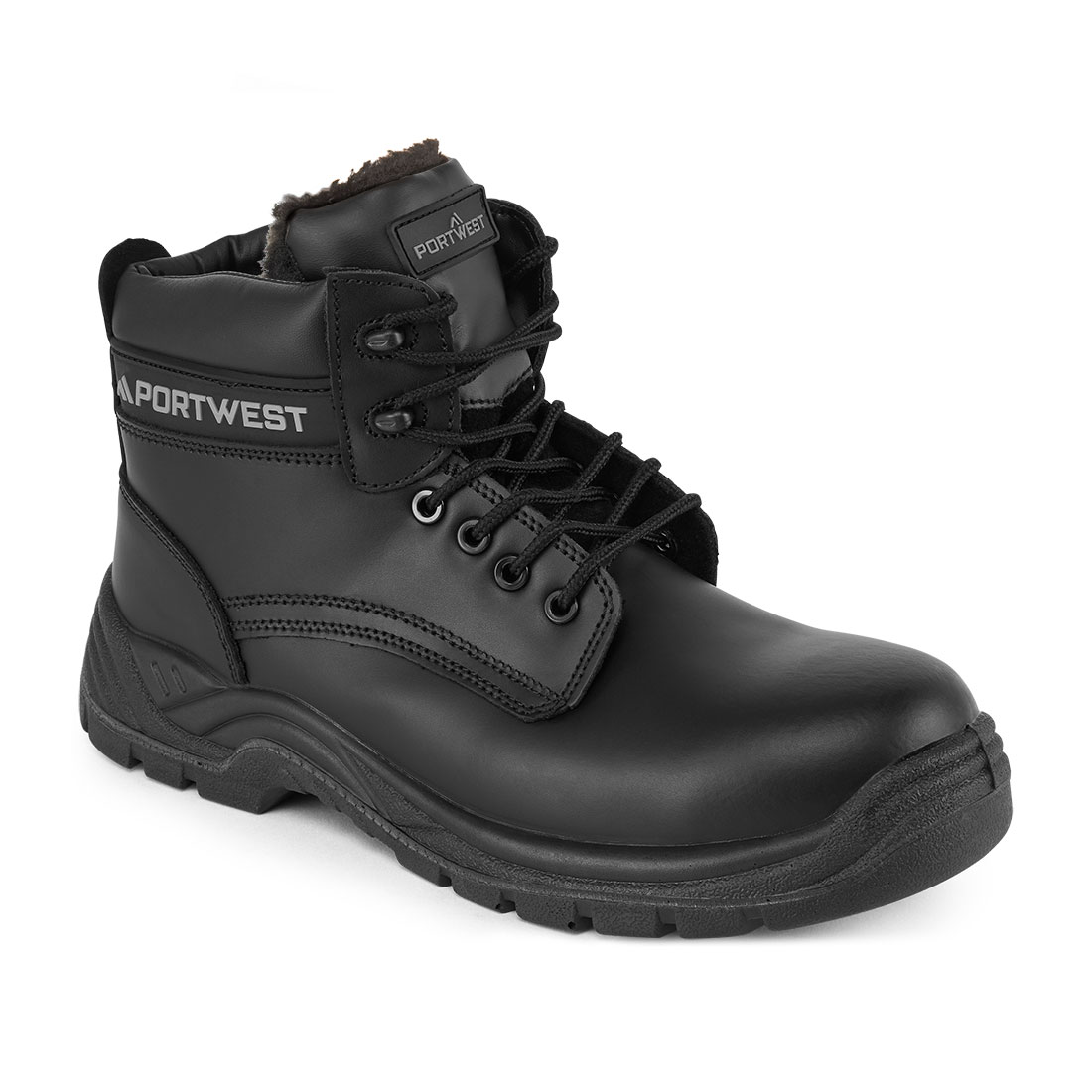 Composite Winterstiefelette aus Leder S3S SR