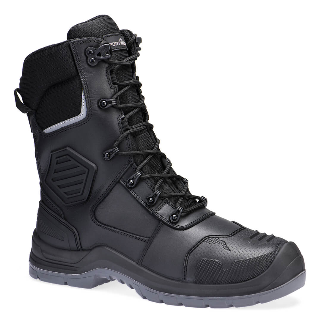 Composite Leder Hoher Stiefel S7L HRO M CI LG SC AN SR FO