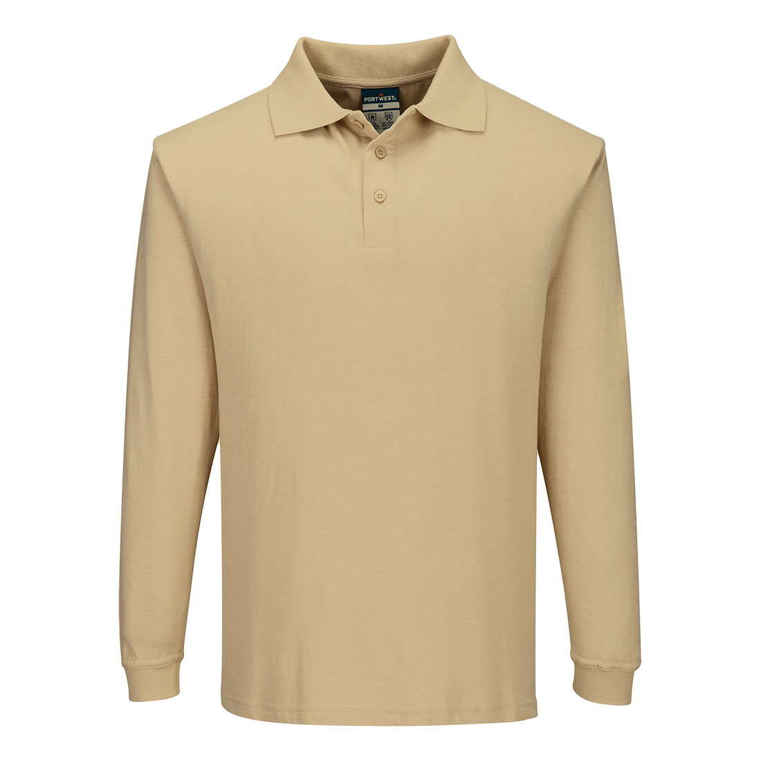 Modaflame Knit FR Poloshirt Langarm