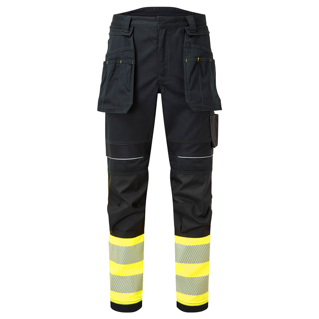 PW3 Modaflame Work Hi-Vis FR Bundhose mit Holstertaschen Klasse 1