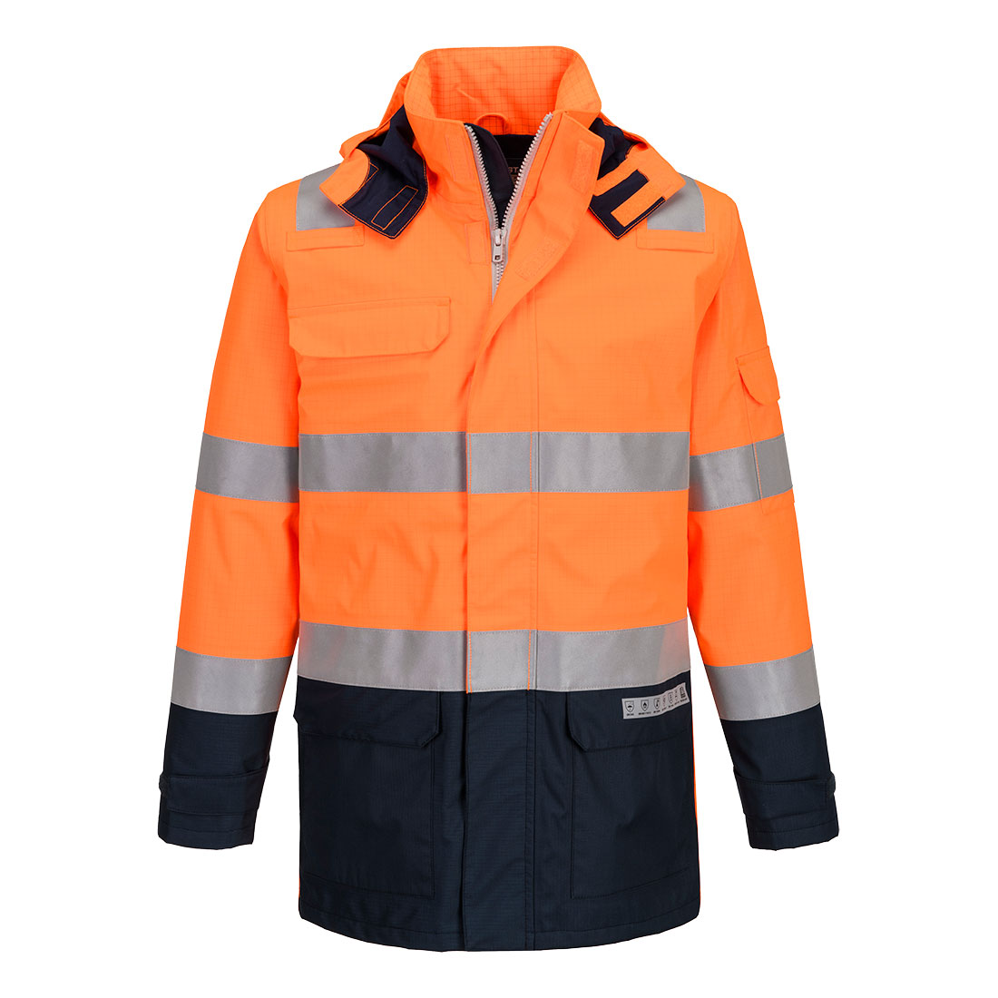 Bizflame Rain+ Hi-Vis Multinorm Kontrast FR Jacke
