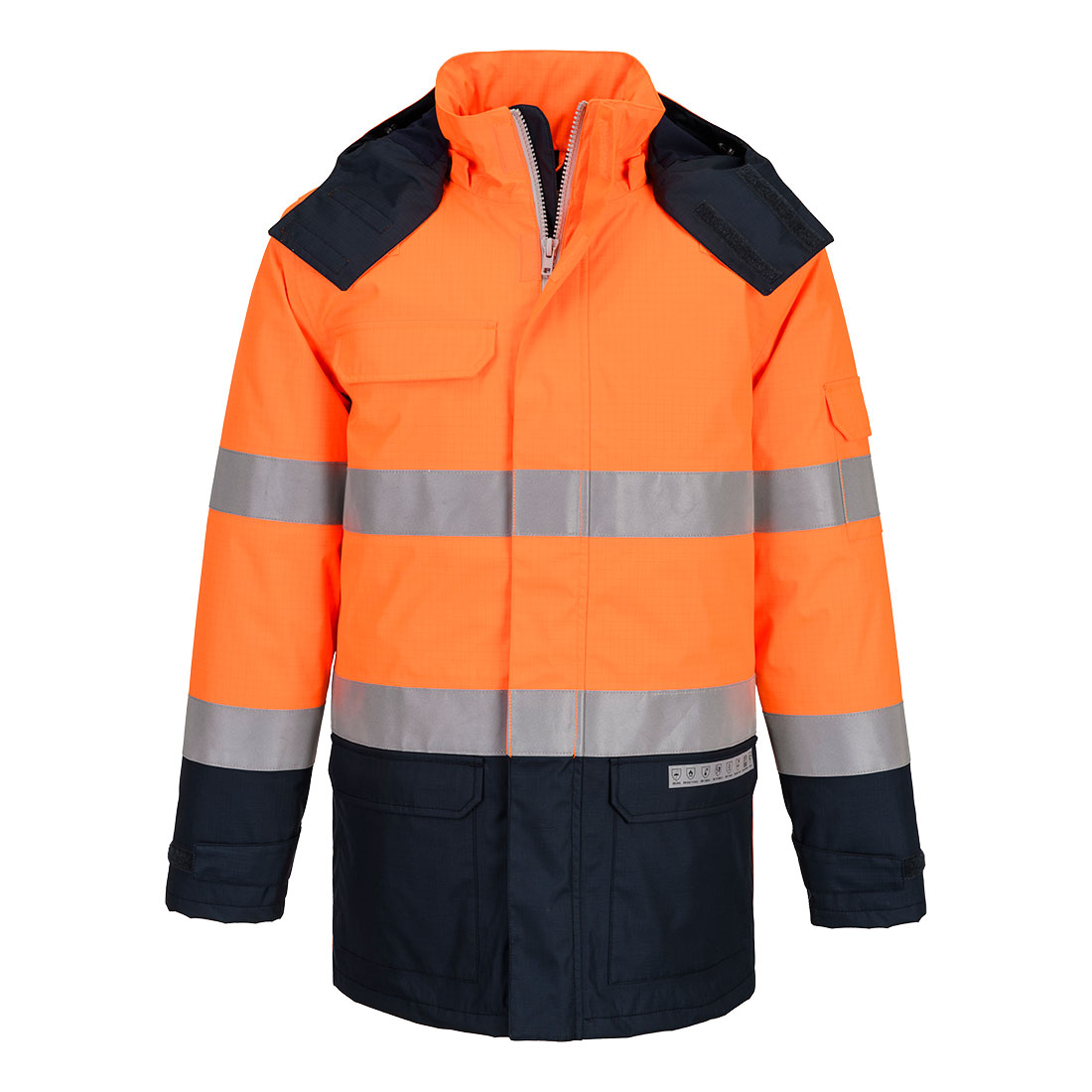 Bizflame Rain+ Hi-Vis Multi-Norm Kontrast FR Winterjacke