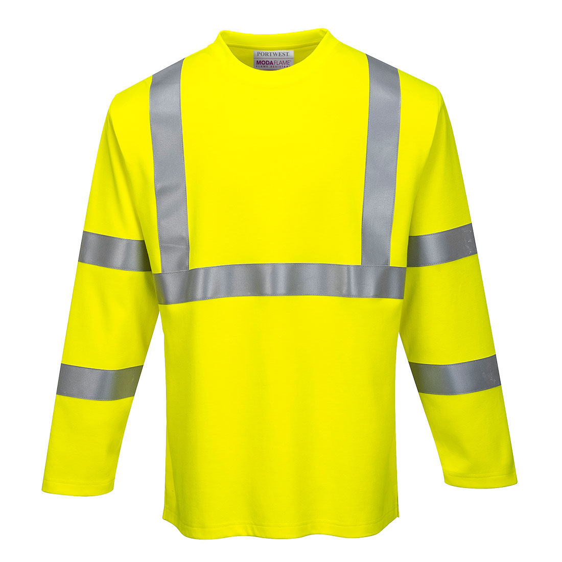 Modaflame Knit Hi-Vis FR T-Shirt Langarm