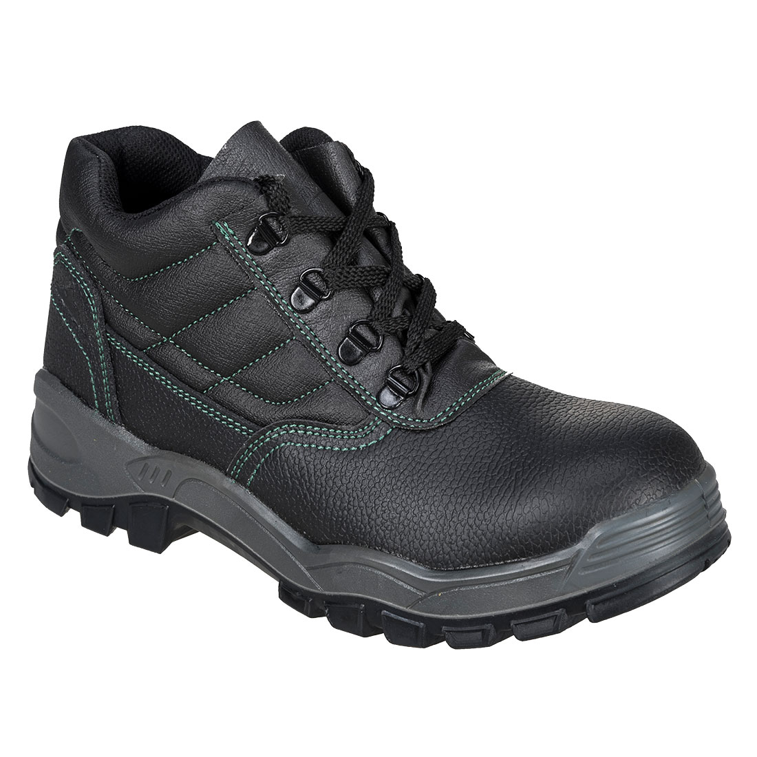 Stahl Spaltleder-Stiefelette S1 SR