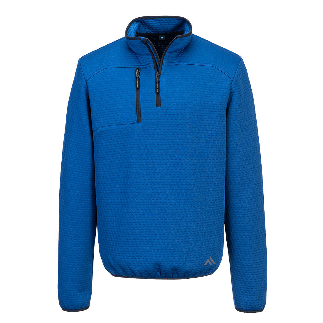 KX3 Texturiertes Sweatshirt mit 1/4 Reißverschluss