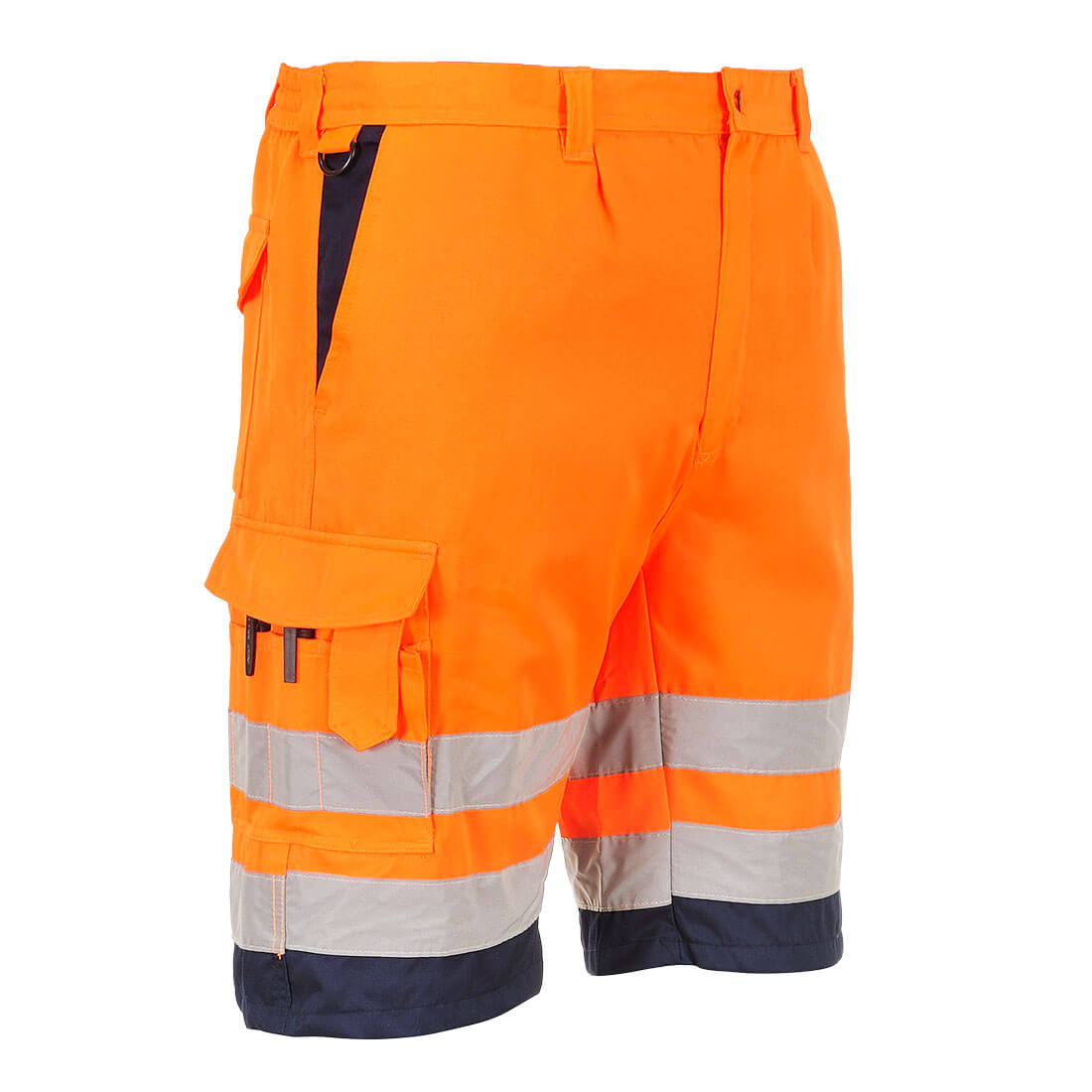 Leichte Hi-Vis Shorts aus Polyester-Baumwolle