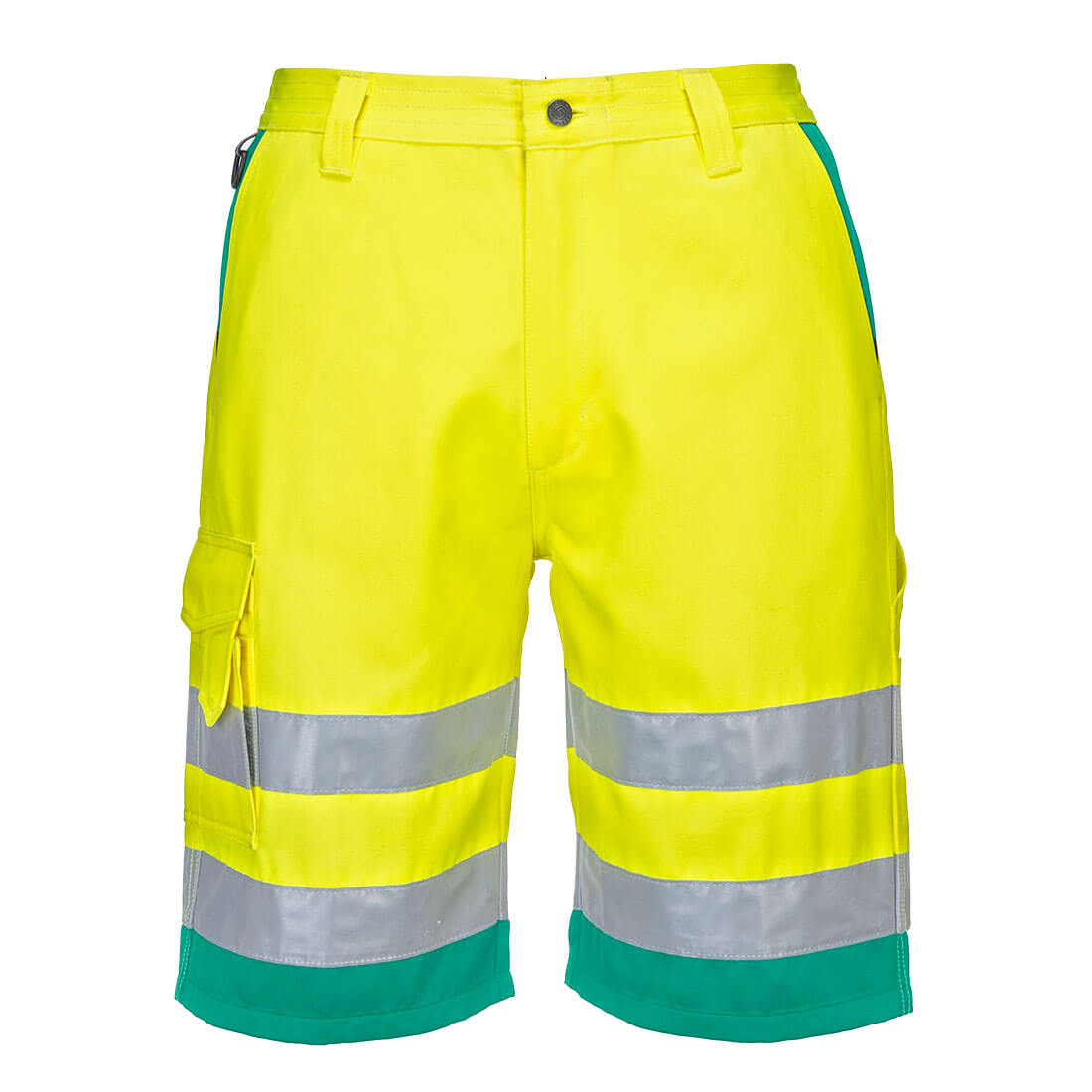 Leichte Hi-Vis Shorts aus Polyester-Baumwolle