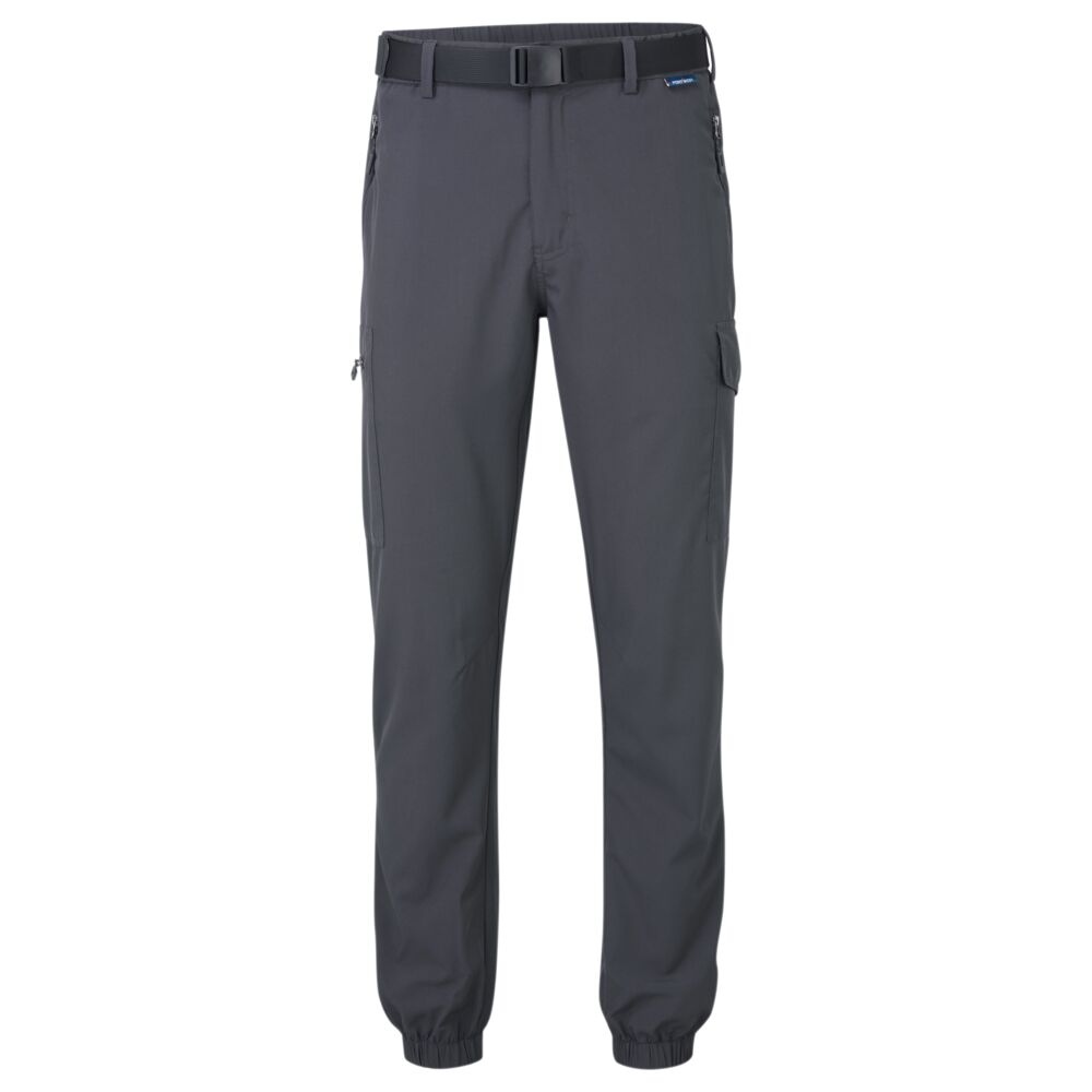 Leichte Stretch-Hose mit Bündchen