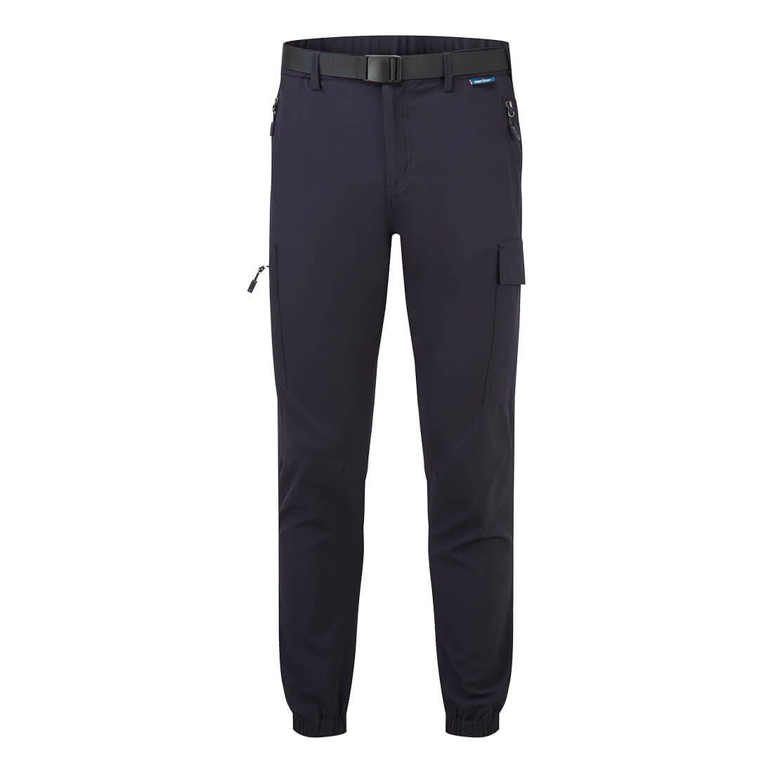 Leichte Stretch-Hose mit Bündchen