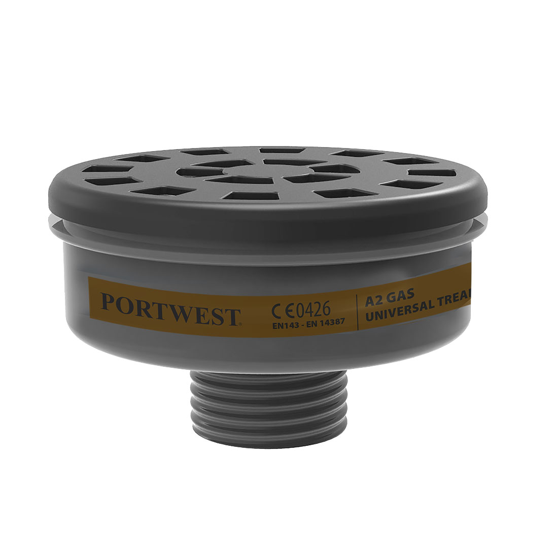 A2 Gasfilter Universalgewinde (Pk6)