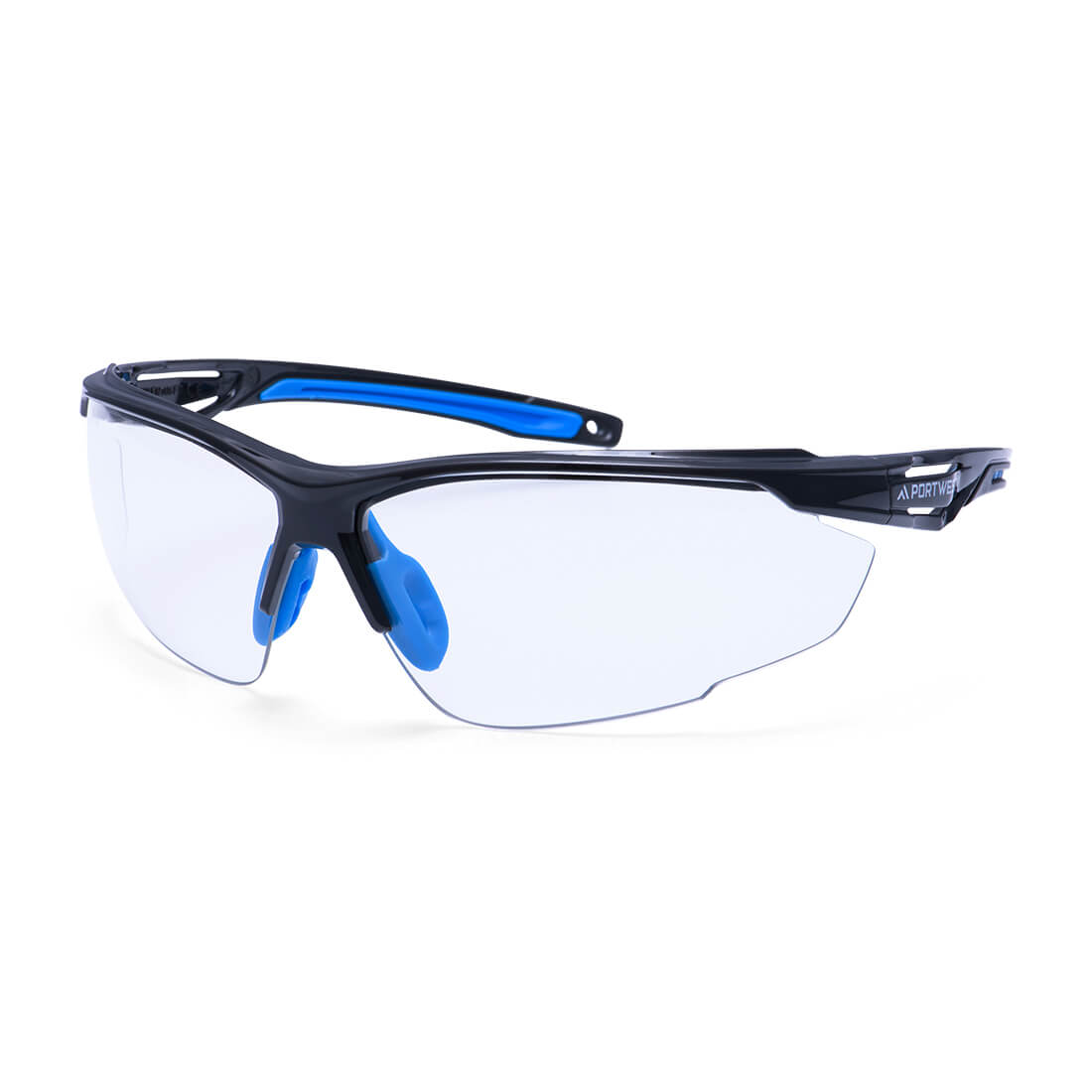 Anthrazitfarbene KN Schutzbrille