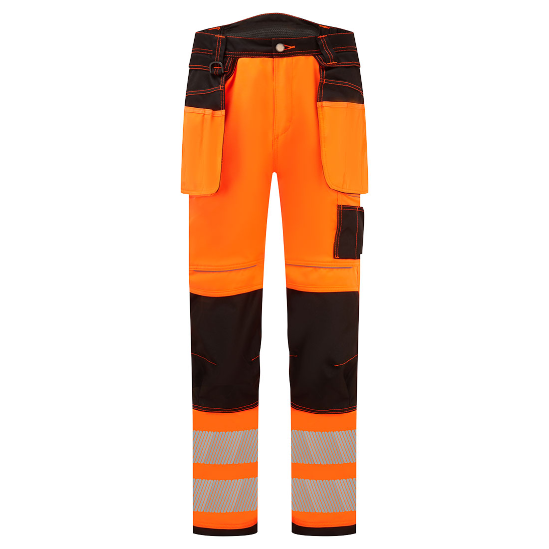PW3 Hi-Vis Stretch-Bundhose mit Holstertaschen