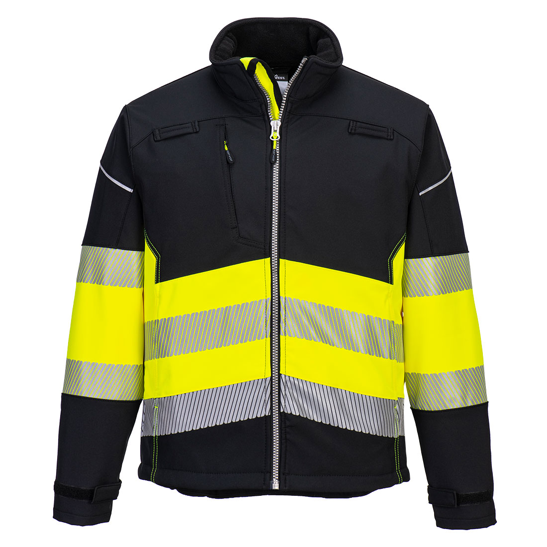 PW3 Hi-Vis Softshelljacke Klasse 1 (3L)
