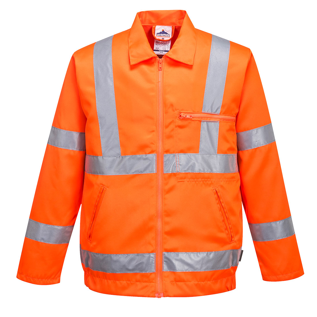 Hi-Vis Pilotjacke aus Polyester-Baumwolle