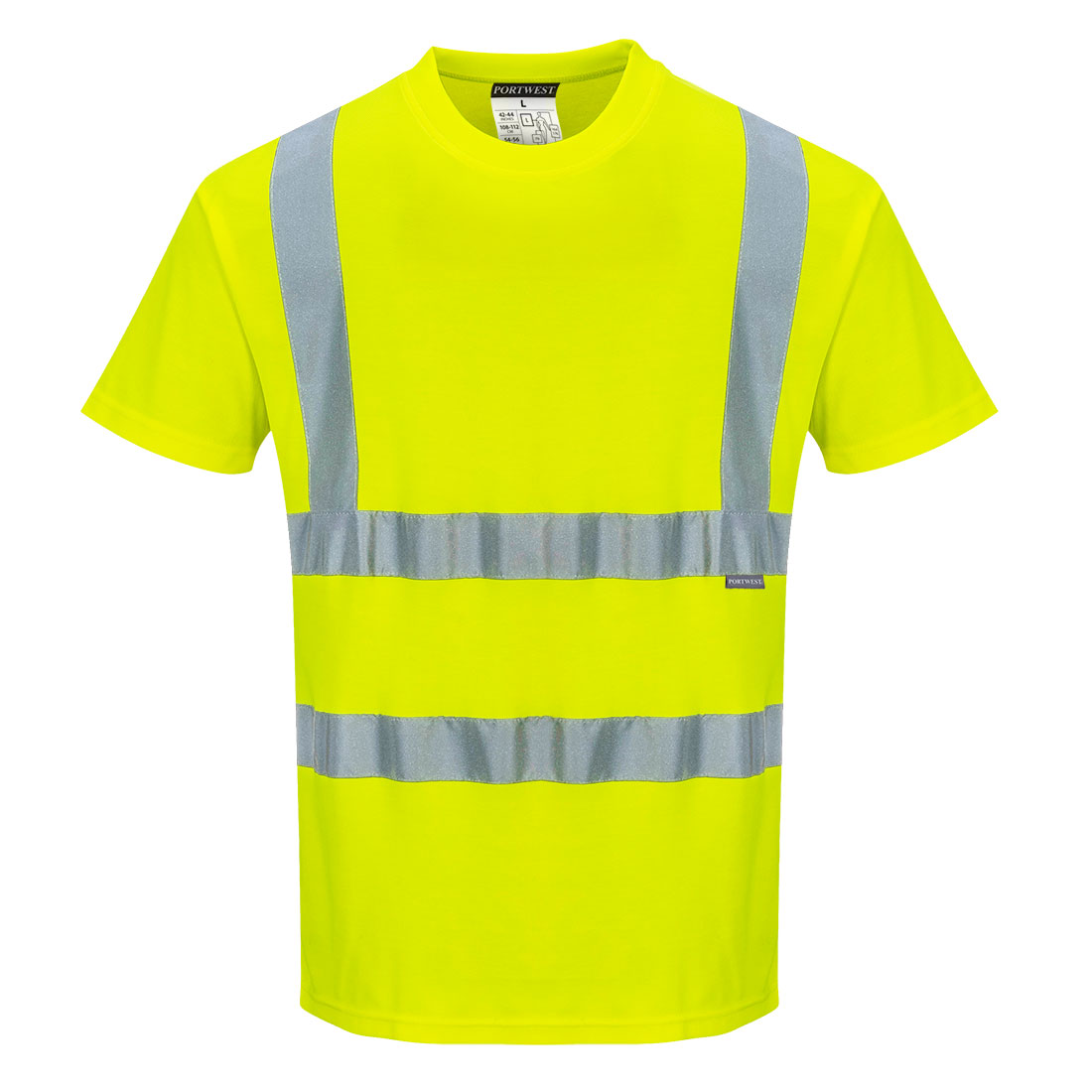 Hi-Vis Cotton Comfort-T-Shirt kurzarm
