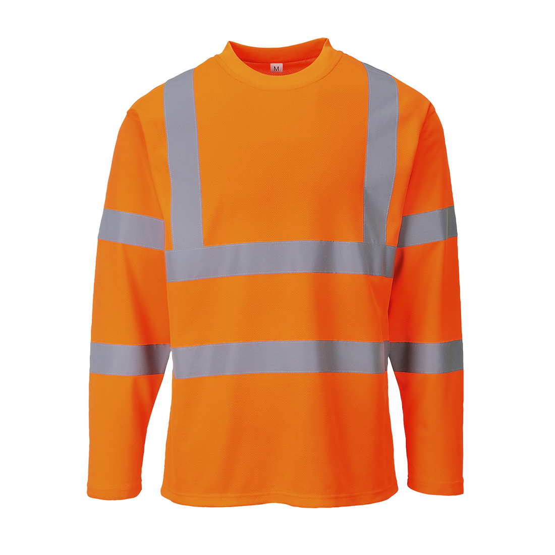 Hi-Vis Cotton Comfort T-Shirt langarm