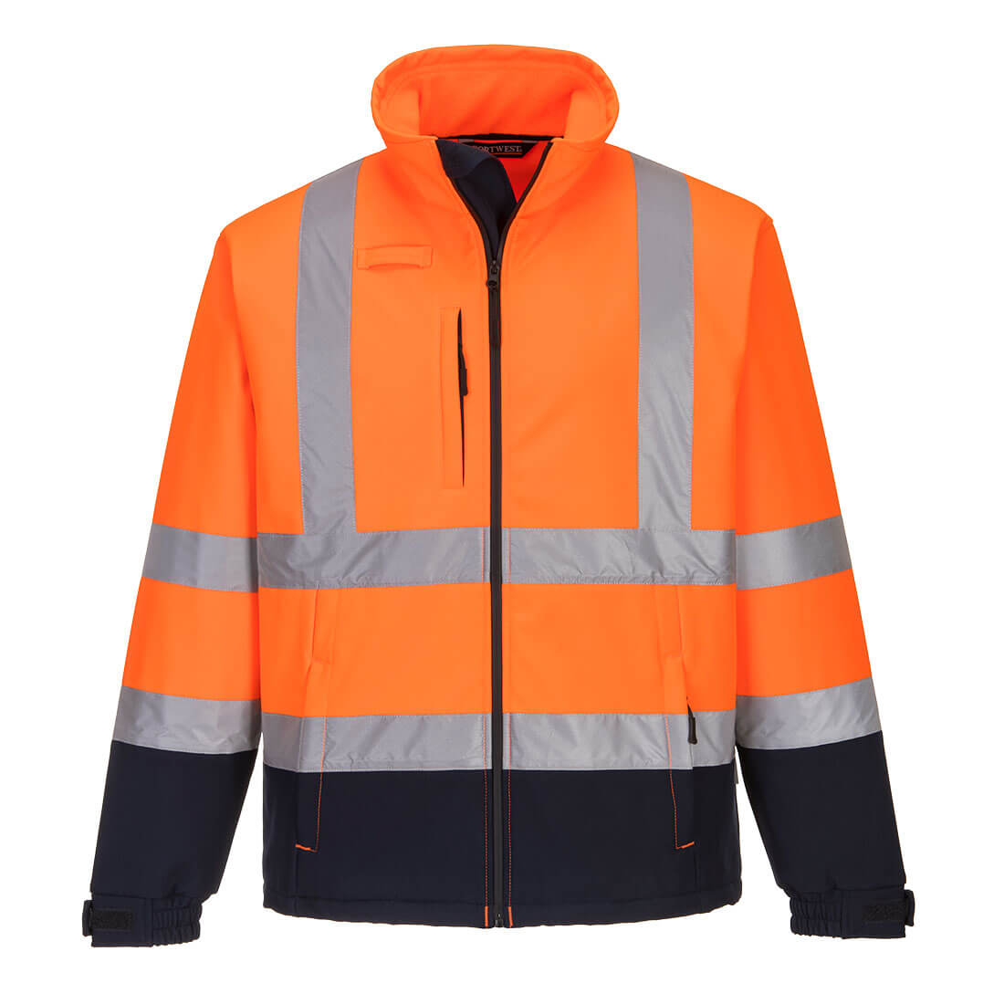 Hi-Vis Kontrast Softshelljacke (3L)