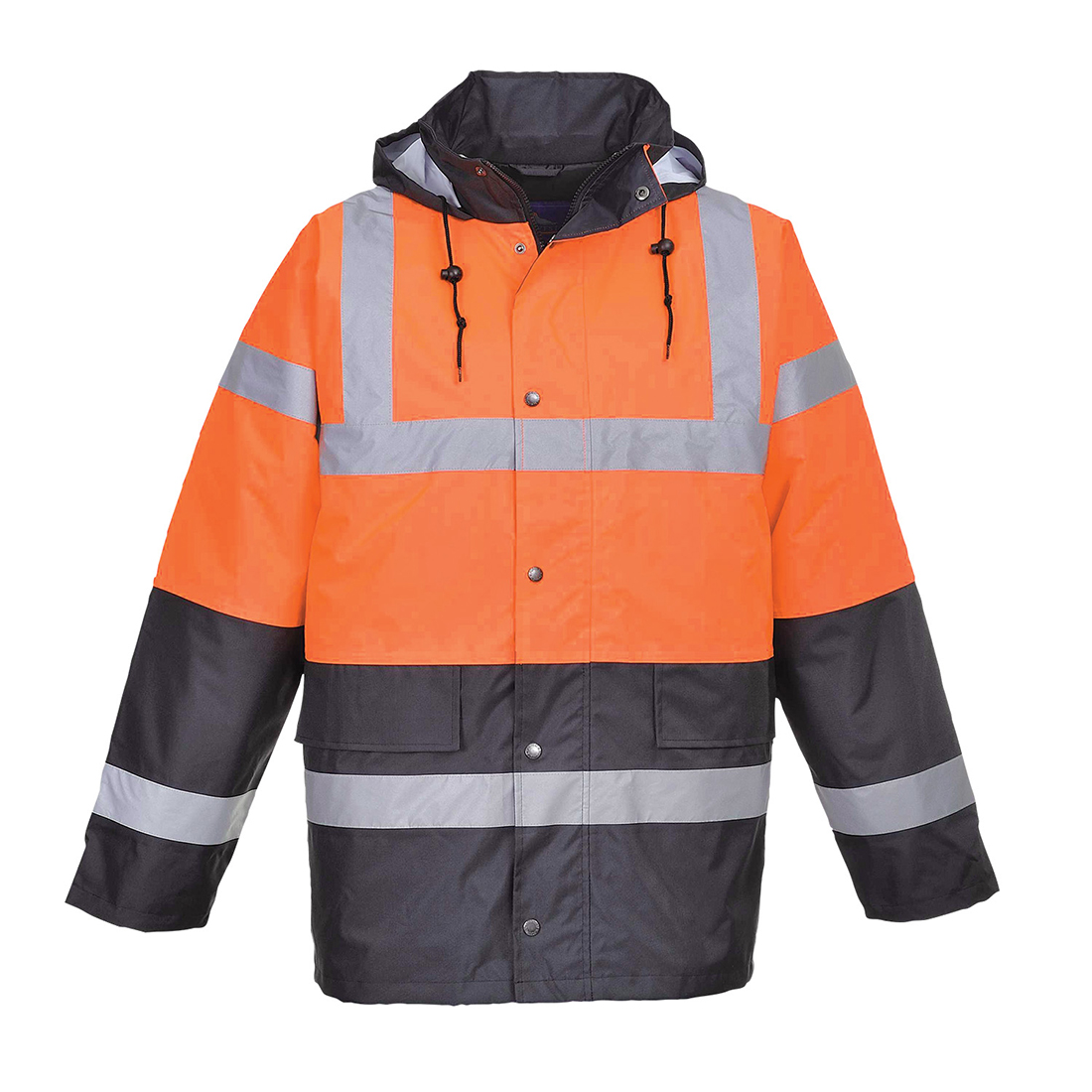 Hi-Vis Kontrast Winter Verkehrsjacke
