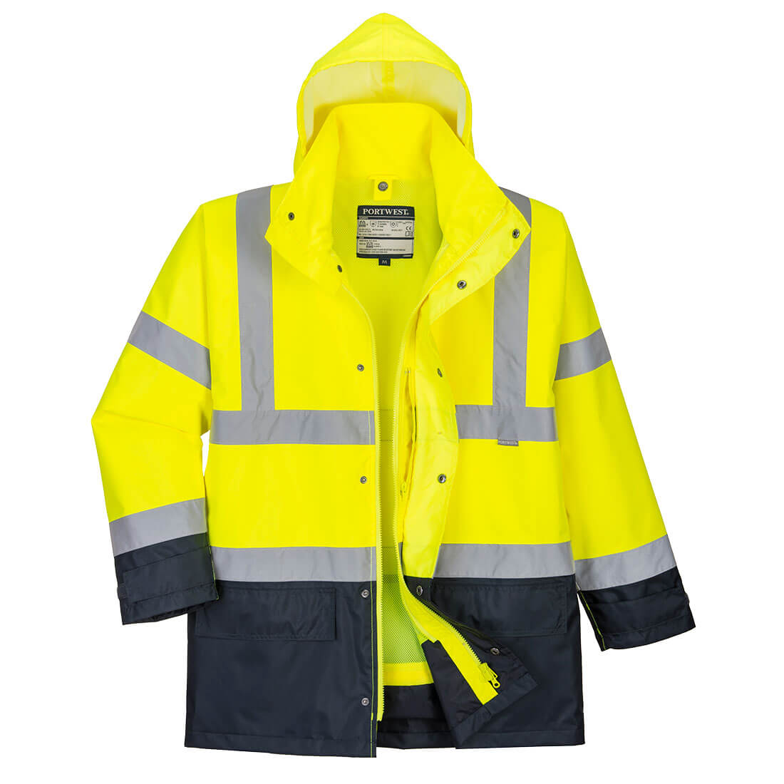 Hi-Vis 5-in-1 Kontrast Exekutiv Jacke