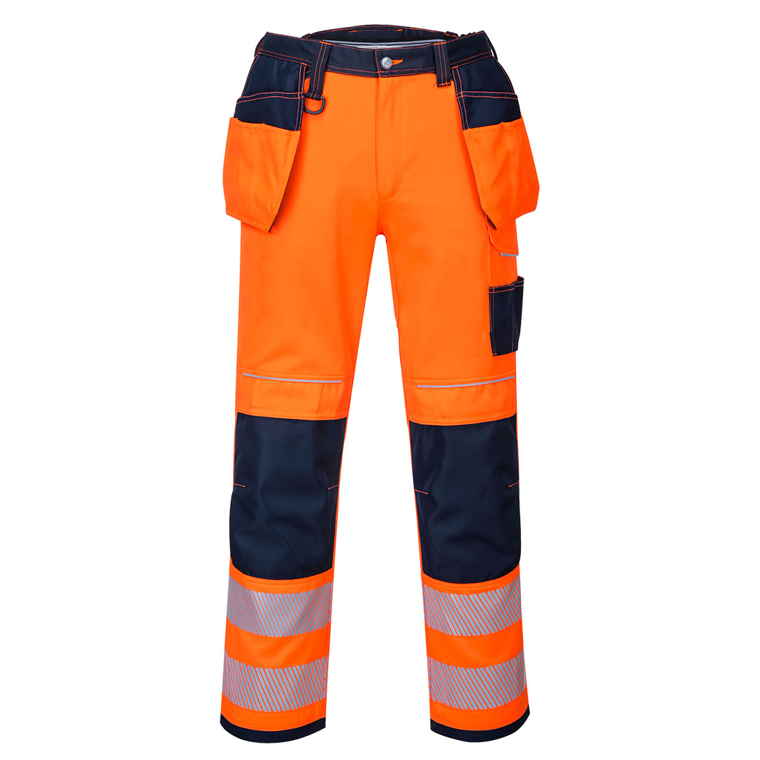 PW3 Hi-Vis Arbeitsbundhose mit Holstertaschen