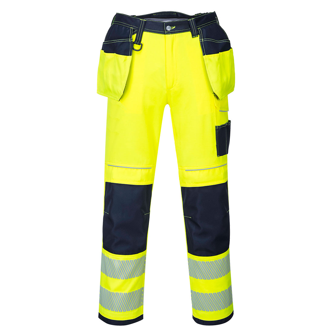 PW3 Hi-Vis Arbeitsbundhose mit Holstertaschen